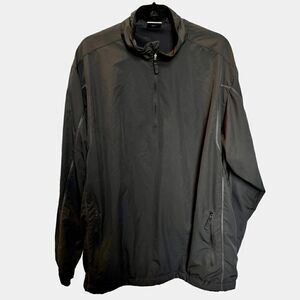 Nike Golf Men's Pullover Jacket Black size XL Dri Fit Stryker